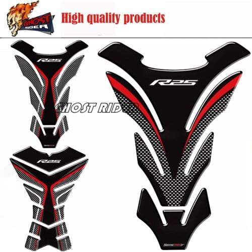 3D Motorcycle Tank Pad Protector Decal Stickers Case fit for Yamaha YZF R25 YZF-R25 R25