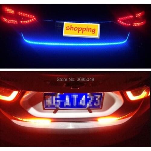 Car Styling Led trunk strip Light for audi a6 c6 bmw f10 audi a4 b7 skoda octavia a7 peugeot 3008 for hyundai ix35 audi q5