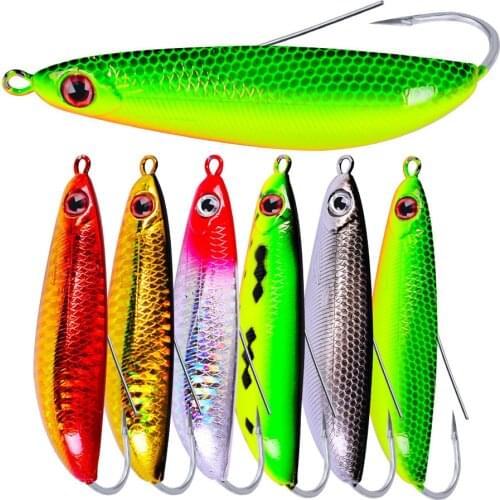 1PCS Big Spoon Fishing Lure Minnow 90mm 20g Anti-hitch Crankbaits Metal Spinner Hard Bait Wobblers Jerkbait pesca Pike Lure Bass