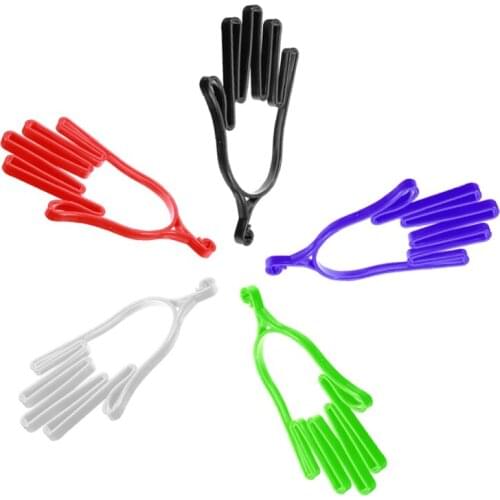 Golf Glove Holder Plastic ABS Glove Rack Dryer Hanger Stretcher 5 Colors Sports Accessories Golf Training Aids