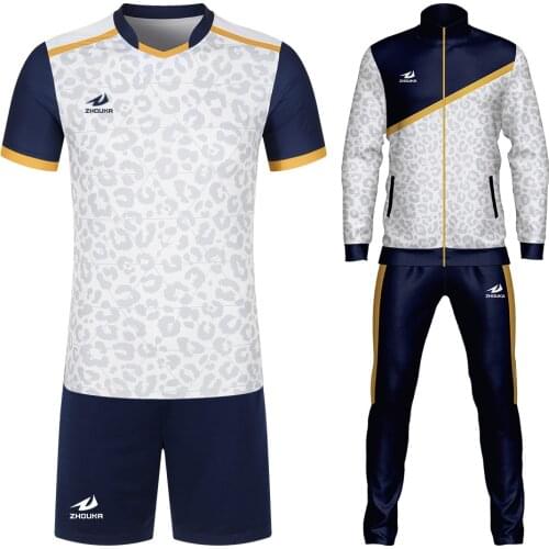 Soccer Jersey traksuits Track Suit 2020Fashionable Running wear Tracksuit football uniforms sets