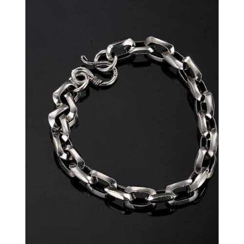 And The United States, Japanese, Korean, Thai Silver Character Joker Contracted Style Bracelet Wholesale Men And Women