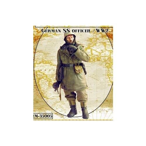 1/35 German OFFICER WWII Resin Model Kit figure Free Shipping