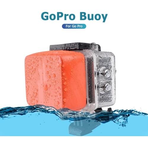 Floaty Block Outdoor Sightseeing with Adhesive Sponge Float Accessories for GoPro Hero 9 8 7 6 5 4 Action Camera