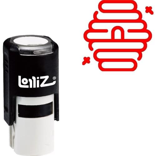 LolliZ Hive Self-Inking Rubber Stamp - Modern Symbol Series