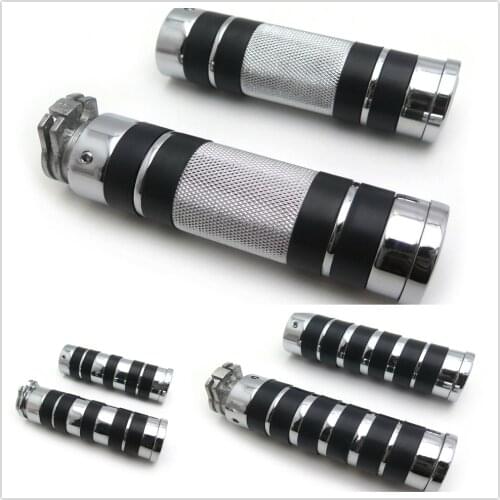25mm Hand Grips for Harley Davidson FXDB Street Bob/ FLSTC Heritage Softail Classic Aftermarket Free Shipping Motorcycle Parts