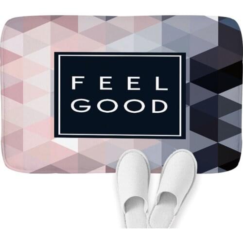 Deer Nordic Door Mat Printed Bathroom Kitchen Carpet Letter Doormats for Living Room Anti-Slip Tapete Entrance Rug Floor Mats