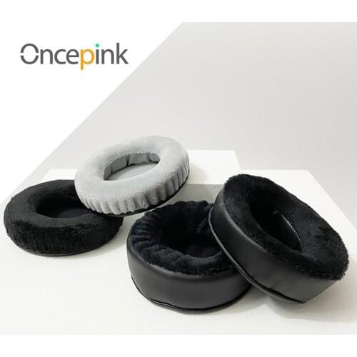 Oncepink Replacement EarPads For Beyerdynamic Custom One Pro Headphone Thicken Velvet Ear Cover Repair Parts