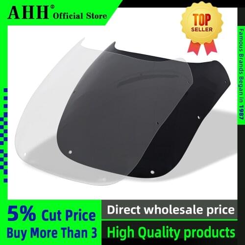 AHH Motorcycle Windshield Spoiler Windscreen Air Wind Deflector Shroud Fairing For YAMAHA FZR400 FZR 400 Genesis 1WG