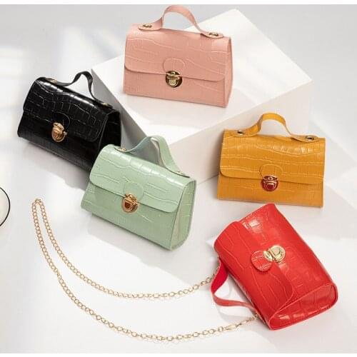 Womens Bags In Summer 2021 New Tide Ins Shoulder Messenger Bag Female Crocodile Pattern Online Celebrity Fashion Portable