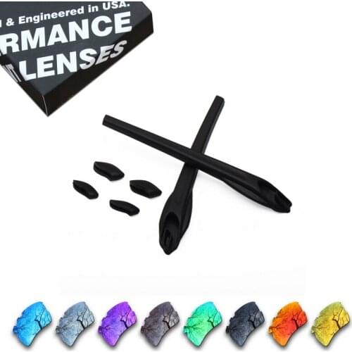 ToughAsNails Polarized Replacement Lenses & Black Rubber Kit for Oakley Flak 2.0 XL Vented Sunglasses