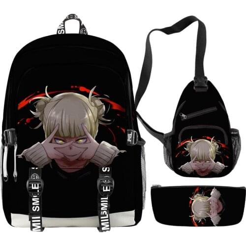 Japan Anime My Hero Academia Backpacks School Bags Boys Girls Teenage Students Cosplay Anime Cartoon Laptop Sports Travel Bags
