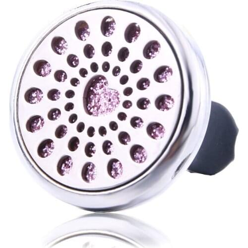 Heart Of Hearts Car Air Diffuser Stainless Steel Vent Freshener Car Essential Oil Diffuser Perfume Aromatherapy Necklace Locket