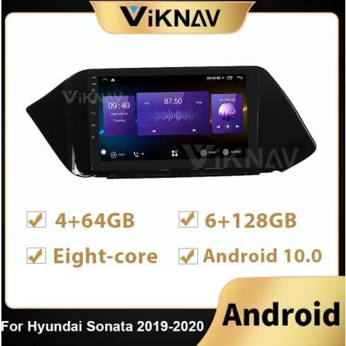 Multimedia Video Car Radio Player For Hyundai Sonata 2019 2020 car Navigation GPS DSP IPS Android 128G stereo DVD player