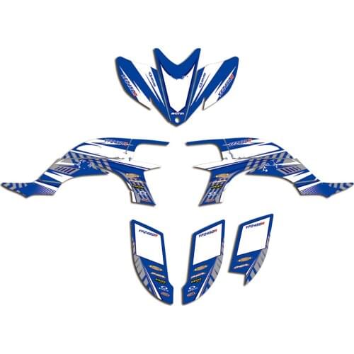 ATV Graphic Sticker Decal For Yamaha YFZ450 YFZ450R 2003 2004 2005 2006 2007 2008