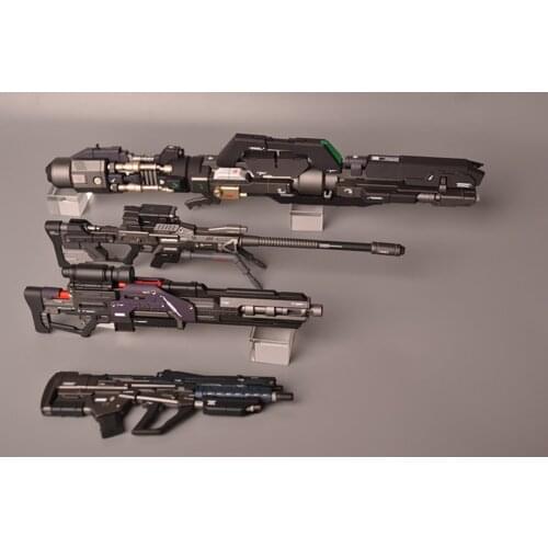 Gundam 1/100 Universal Weapon Pack Sniper rifle Rocket launcher With LED light Assembled Action Figure Model Toys Gundam 1/100