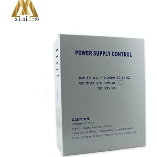 12V5A Power Supply For Access Control System 110-240V 50-60HZ Suitable To All Countrys