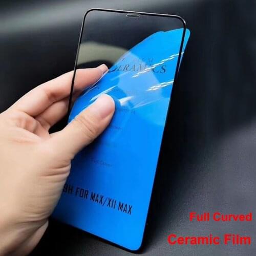 Full Curved Ceramic Screen Protector for OPPO A37 A57 A91 A83 A72 A52 A12 A92 A7 Ceramic Tempered Film(Not Tempered Glass)