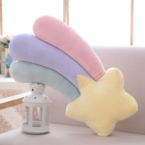 Colorful Creative Pillow Children Room Decoration Window Pillow Cartoon Kids Comfort Cushion
