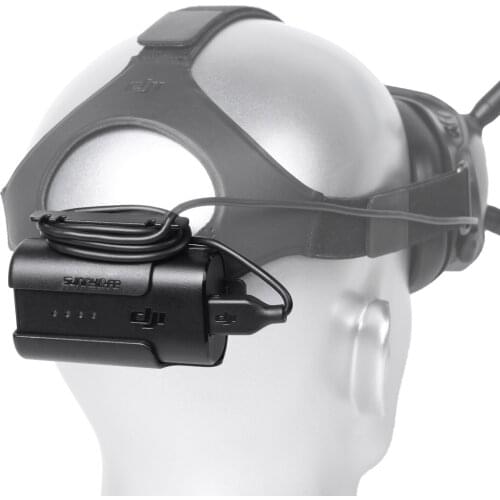 Battery Buckle Belt Winder Suitable for DJI FPV Flight Glasses V2 Back Clip Hook Winder Protective Shell Drone Accessories