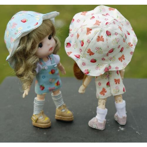 Ob11 doll clothes Molly beautiful knot pig GSC 1/12 1 / 8bjd doll clothes accessories T-shirt dress suit hat doll clothes