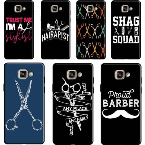Hairdresser Barber Scissors Case For Samsung Galaxy J1 J3 J5 J7 A3 A5 2016 2017 J2 Core J4 J6 Plus J8 A6 A7 A8 A9 2018