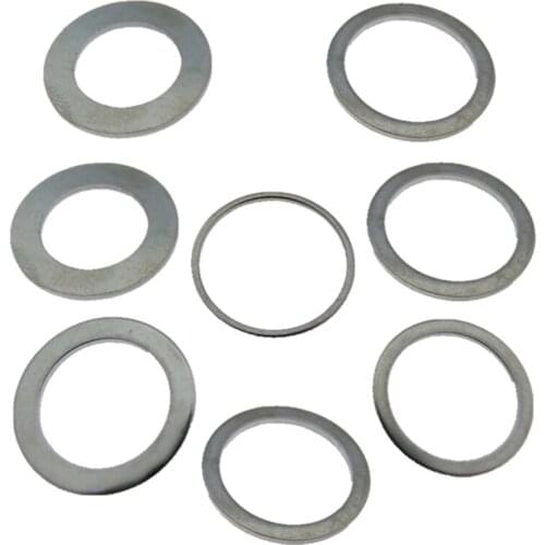 M68E 1set Circular Saw High Speed Steel Blade Reduction Rings Carbide Cutting Disc Conversion Ring Woodworking Tools