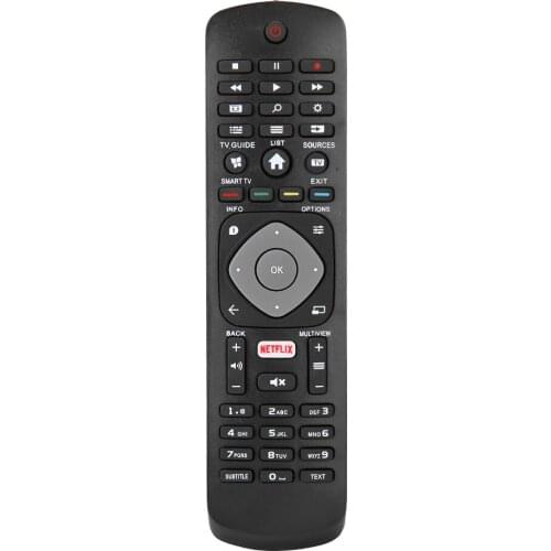 Television Remote Control Household Bedroom Replacement Accessories for PHILIPS TV with NETFLIX HOF16H303GPD24 398GR08B