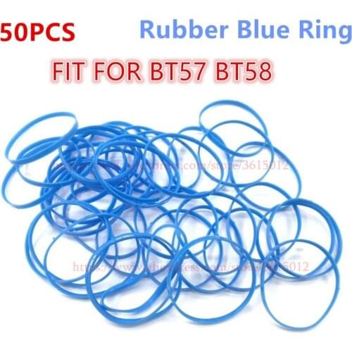 50PCS Rubber Blue Ring Microphone Grilles Fit for Shure,Beta57/Beta57A 58A