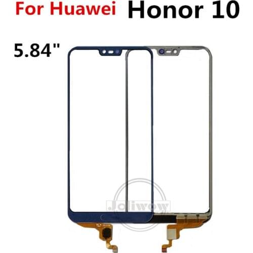 Mobile Phone Touch Sensor Panel For Huawei Honor 10 Touch Screen Front Glass Lens Outer Sensor For Huawei Honor 10 touchscreen