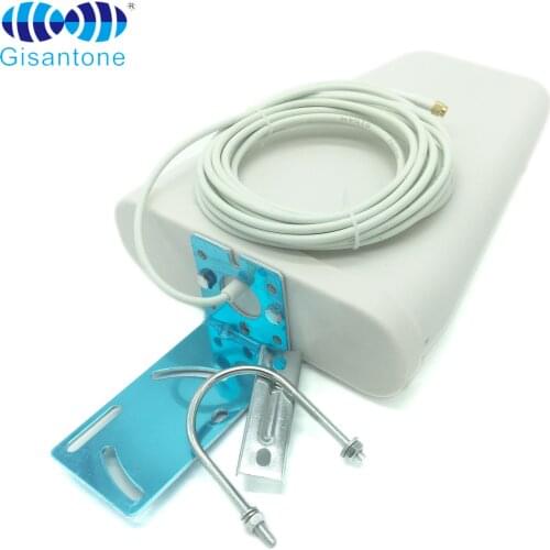 Waterproof 4g lte antenna vertical polarization lpda antenna super gain flat antennaLong range wifi antenna