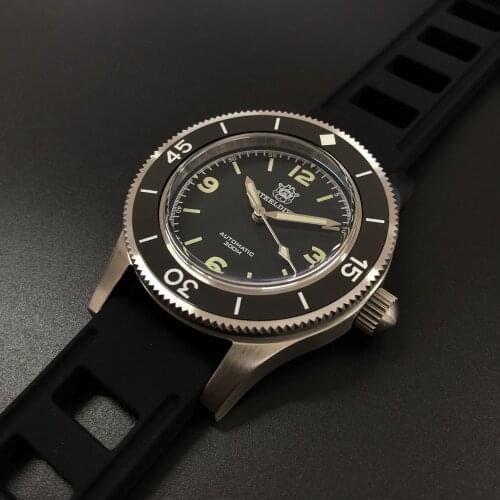 Steeldive SD1952 30ATM Water Resistant Ceramic Bezel Automatic Japan NH35 Dive Watch