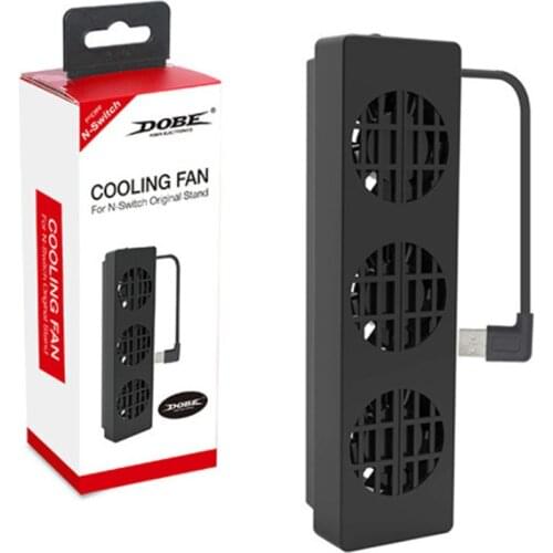 1 Pcs DC 5V 3-Fan External Super USB Cooling Fan Cooler For Switch Console