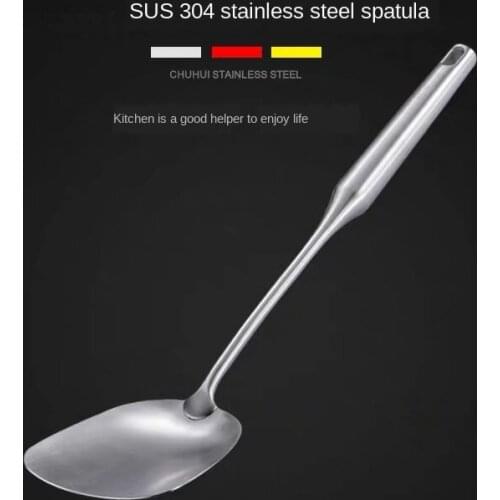 304 stainless steel spatula kitchenware sanding spatula cooking spoon frying spatula set kitchen tools