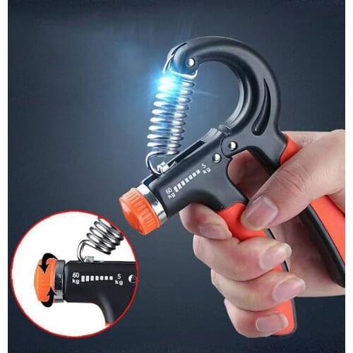 5-60Kg Adjustable Heavy Gripper Fitness Hand Exerciser Grip Perfect for Hand Muscle Recovery Exercising Wrist Strengthener