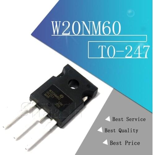 5pcs/lot W20NM60 STW20NM60 20N60 20A600V TO247