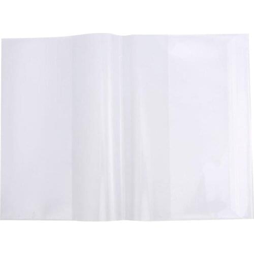 5pcs 16K Textbook Cover Clear Waterproof Plastic Exercise Book Note Book Film Protector Waterproof Book Film (16K Five Pack)