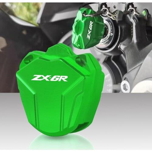 For Kawasaki ZX-6 ZX 6 ZX636R ZX6RR ZX 636 R ZX 6 RR 2005 2006 Motorcycle CNC Key Case Key Cover Key Shell (Key Without chip)