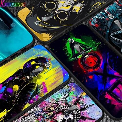 Bright Black Cover Cool Man Antigas mask For Xiaomi Redmi 10X 9C 9A 9 GO K20 8A 8 7A 7 S2 6A 6 5 4X Pro 5G Phone Case