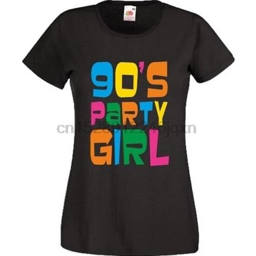 90S Party Girl T Shirt 1990S Fancy Dress 90S Costume 90 Gift Mens Unisex Ladies Cool Casual Pride T Shirt Men Unisex New