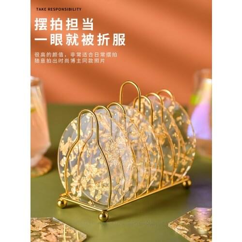 Coaster insulation pad ins wind household tea cup pad water cup table mat anti-scalding teapot pad Nordic creativity