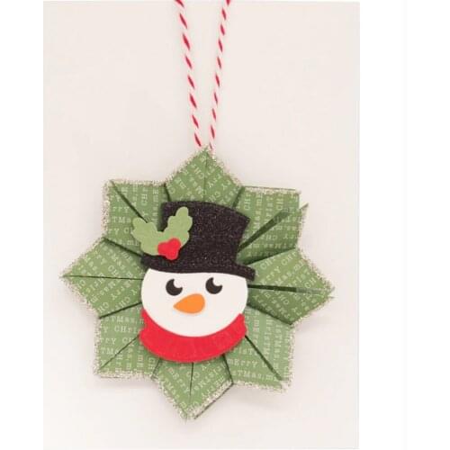 YPP CRAFT 2018 Cute Snowman Head Metal Cutting Dies Stencils for DIY Scrapbooking/photo album Decorative Embossing DIY Cards