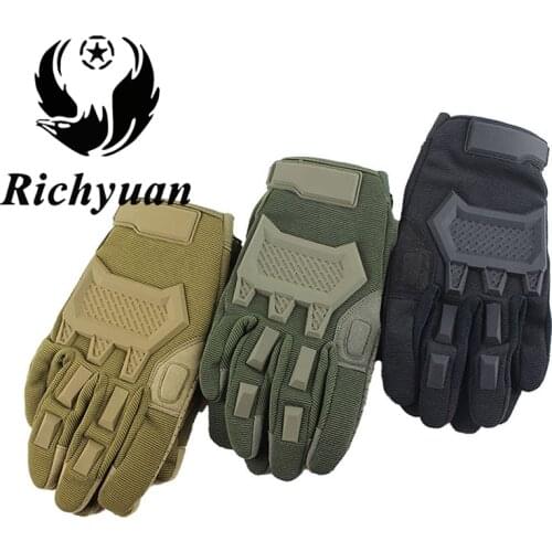 Touch Screen Tactical Gloves Men Army Sports Military Special Forces Full Finger Gloves Antiskid Motocycle Bicycle Gym Gloves