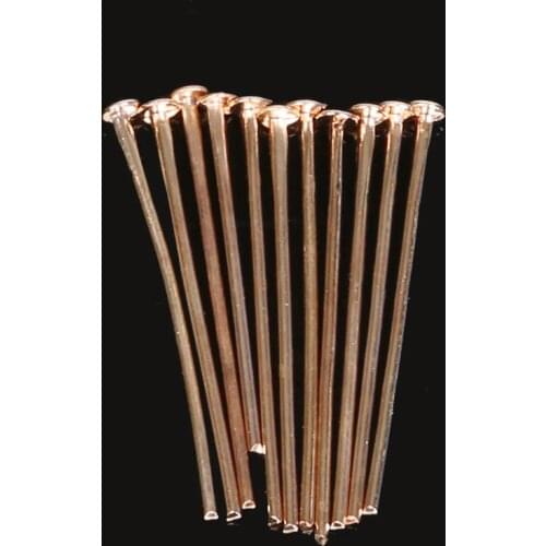 New Arrival Rose Gold head Pins jewelry findings (16mm 20mm 24mm 30mm 38mm 45mm)