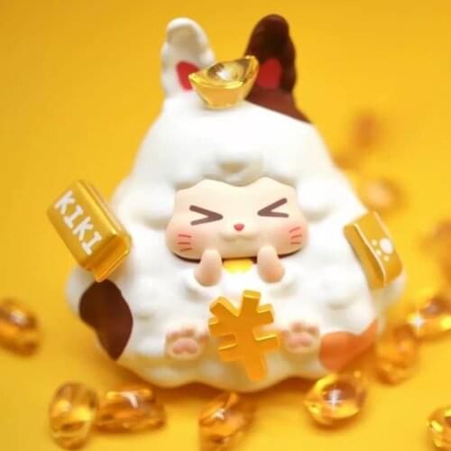 Original Kiki Lucky Series Blind Box Toys Model Confirm Style Cute Anime Figure Gift Surprise Box