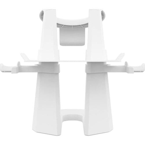 VR Stand,More Stable Base Headset Display Holder and Controller Mount Station for Oculus Quest 2, Rift S Controllers