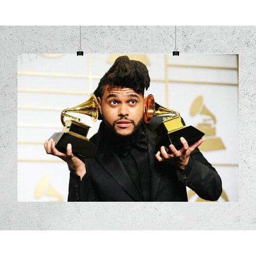 H375 Silk Poster Home Decoration The Weekend Music Star 02 Wall Art Christmas Gift