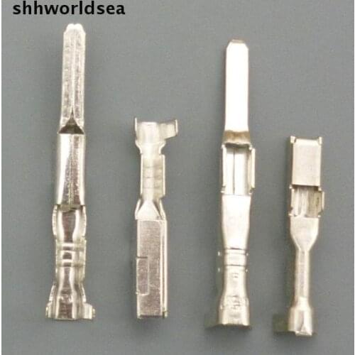 Shhworldsea 30pair 100paire 500paire DJ621-2.2A DJ611-2.2A car Crimp Terminal car truck automotive auto Spade Connector