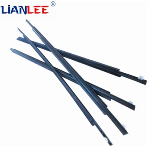 4PCS For Toyota Prius 2004-2009 75720-47010 Front Rear Window Weatherstrip Weather Strip Seal Outer Door Belt Outside Moulding