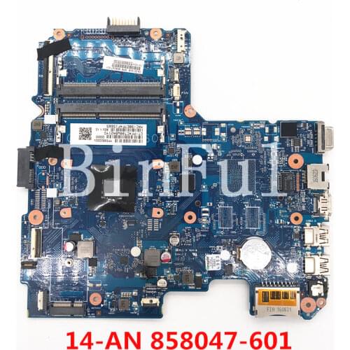 High quality For 14 14-AN Laptop motherboard 858047-601 858047-501 858047-001 6050A2822801-MB-A01 UMA A2-7110 100% full Tested